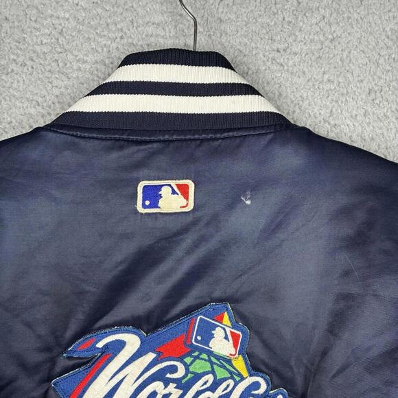 Vintage Starter New York Yankees Jacket Men’s XL World Series 1998 Patch RARE - Picture 10 of 13